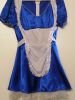 Adult Female Costumes to Hire - Blue dress (Royal Blue)  - German or Alice